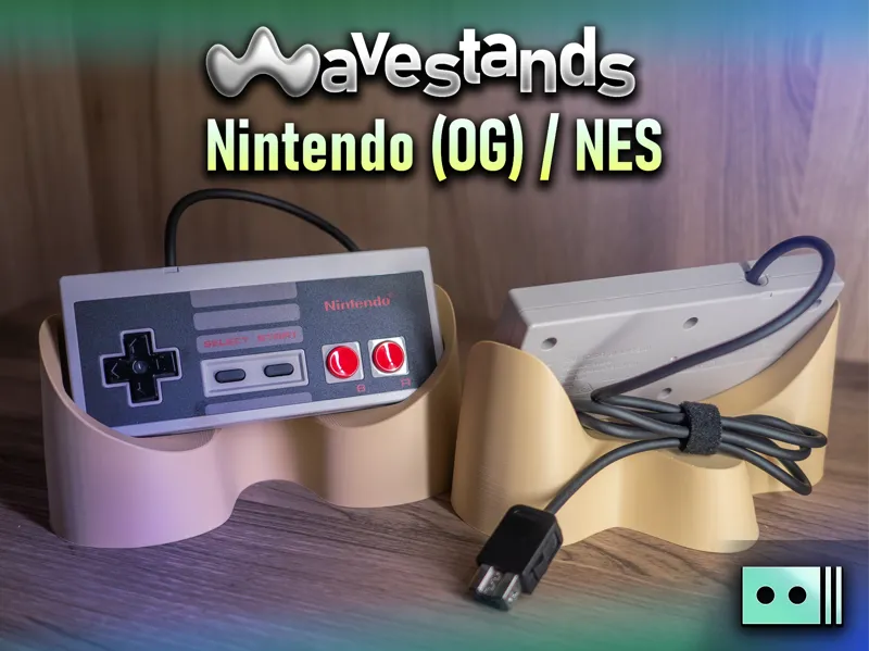 Nintendo Entertainment System Controller Stand