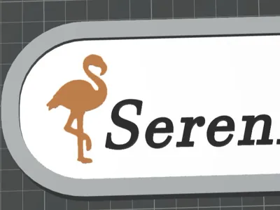 Aistream Customizable RV Name Badge