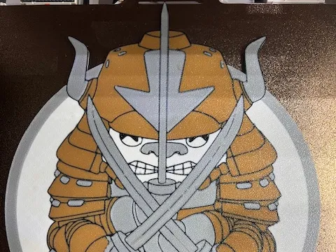 Appa Wall Art samurai uniform