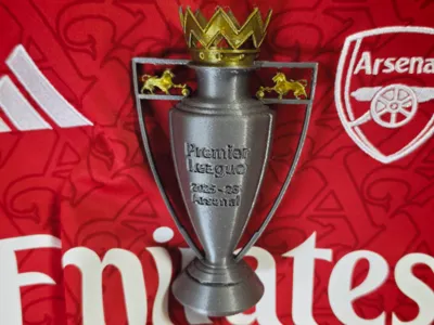 Arsenal are champions - 25/26 Premier League Arsenal Club Champion Trophy