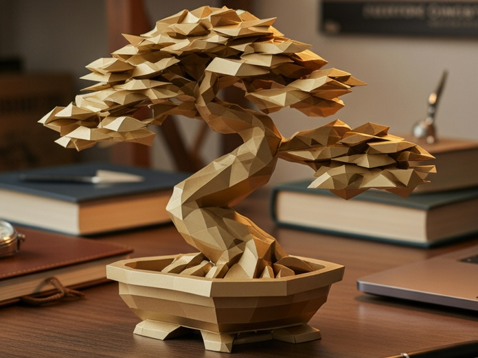 Low Poly Bonsai v15
