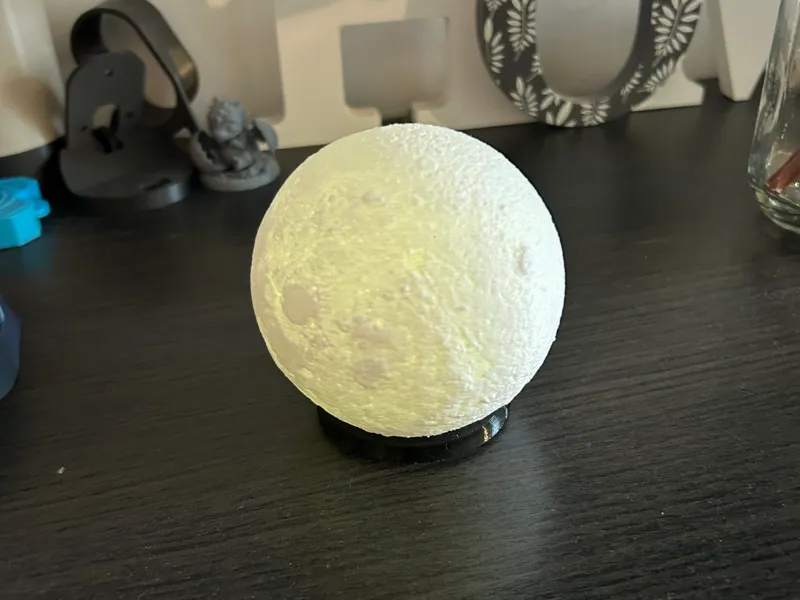 Lampada Lunare A1 Mini veloce con base lumino led