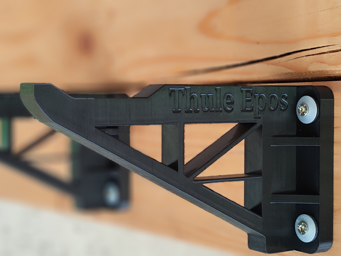 Strong hanger (hook) for Thule Epos rack