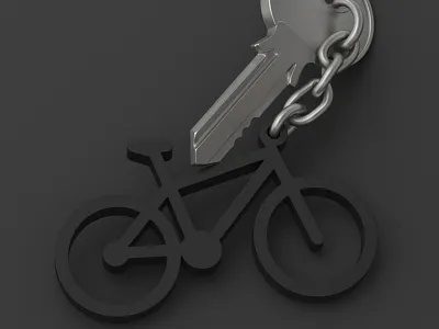 Bicycle Keychain