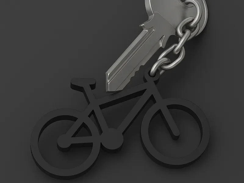 Fahrrad-Schlüsselanhänger