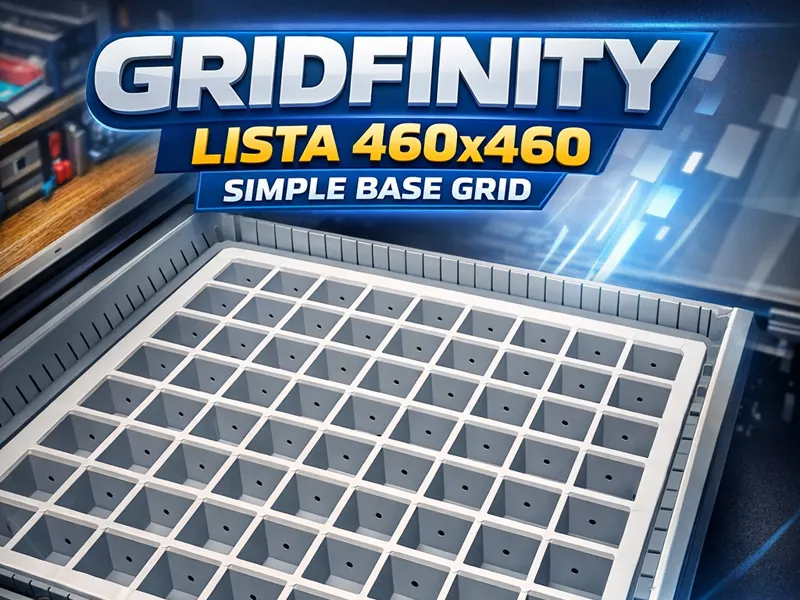 GRIDFINTIY SimpleBaseGrid for Lista 460x460mm