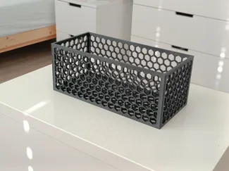 Tray with hexagonal pattern 103x220x89 mm