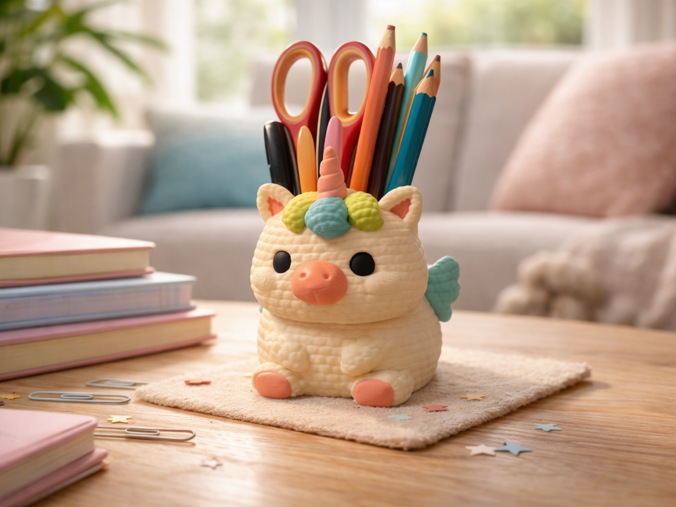 Einhorn Stiftehalter