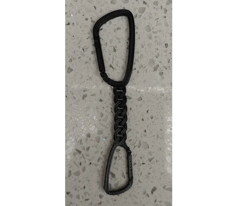Double Carabiner Backpack Clip