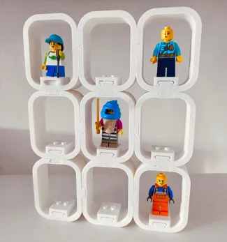 Brick display pods