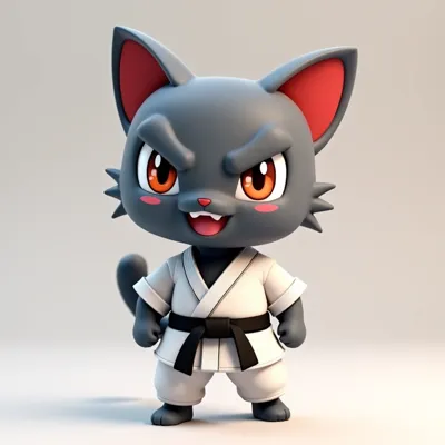 Karate cat