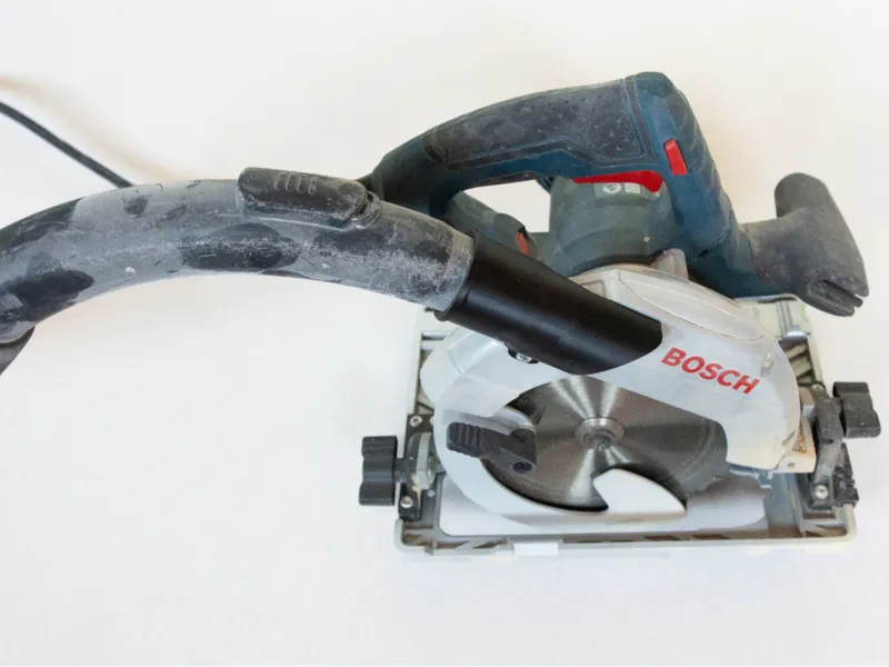 Dust adapter for Bosch GKS 55+