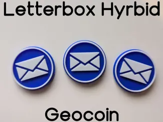 Letterbox Geocache Coin/Geocoin
