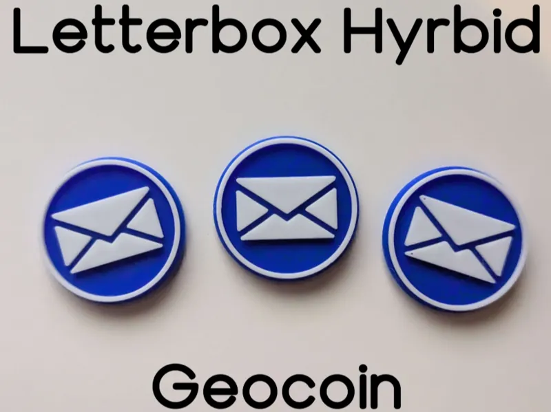 Letterbox Geocache Coin/Geocoin