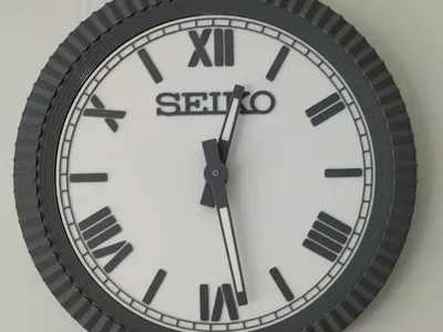 Functional Seiko Clock, for wall hanging