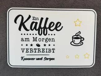 Kaffee am Morgen