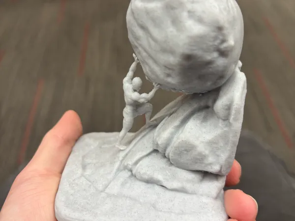 Sculpture de Sisyphe