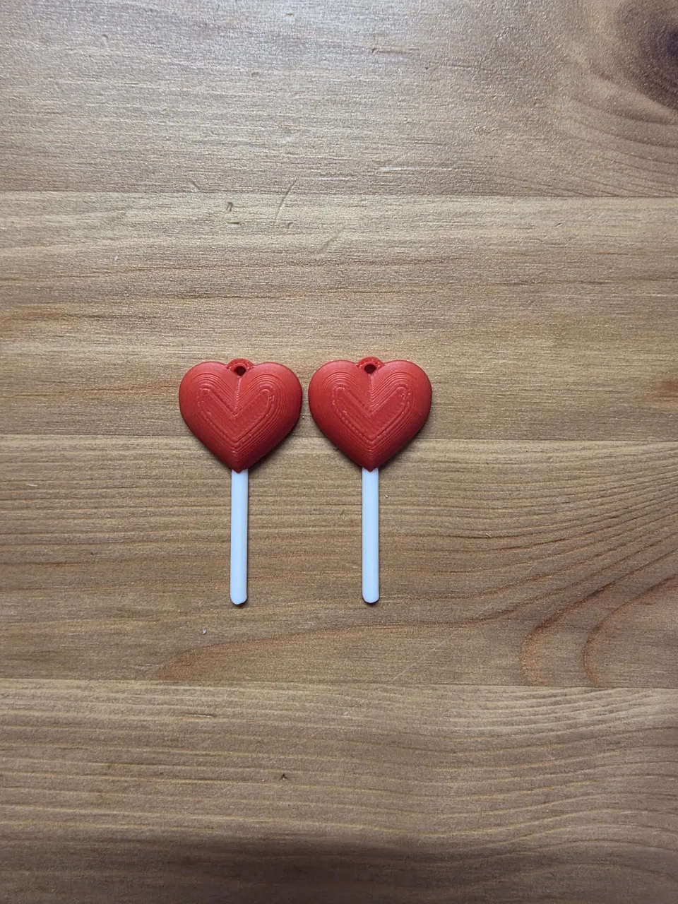 Heart Lollipop Earrings view 2