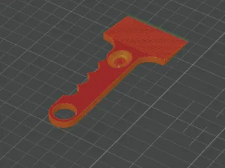 Ergonomic Bed Scraper
