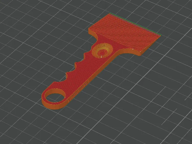 Ergonomic Bed Scraper