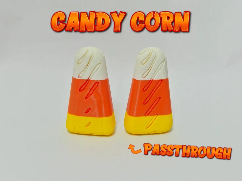 Impossible Candy Corn Passthrough (No AMS needed!) by GemoGens - MakerWorld