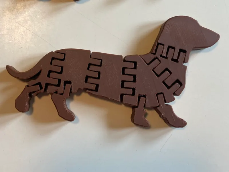 Dachshund Flexi Toy