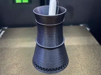 Nuclear Cooling Tower Pen Holder