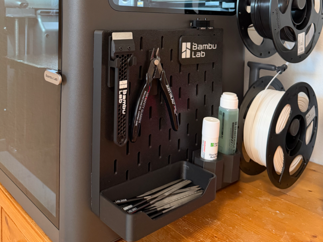 Universal Skadis Tool Wall for Bambu Lab Printers