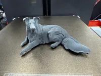 Figurine de colley couché — photo 2