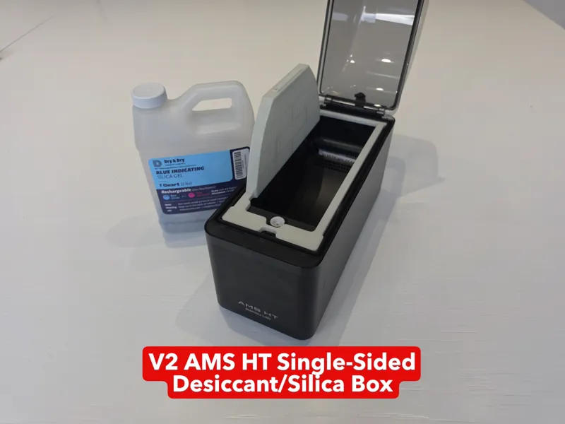 V2 AMS HT Single-Sided Desiccant/Silica Box