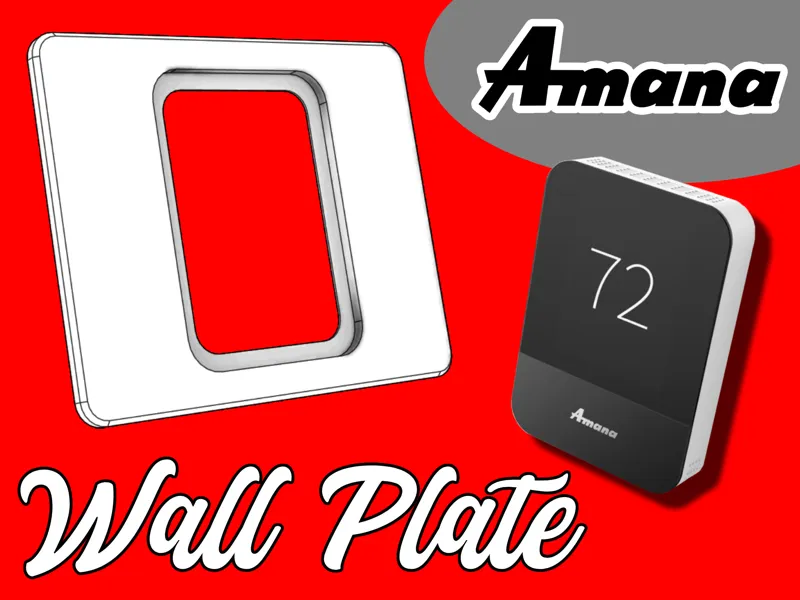AMANA Thermostat - Wall mounting PLATE