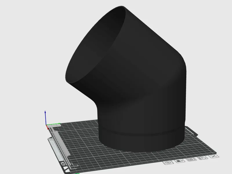 160 mm  ventilation  bend 