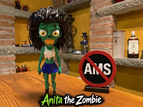 Accesorio para impresora 3D: Anita the Zombie — referencia de MakerWorld