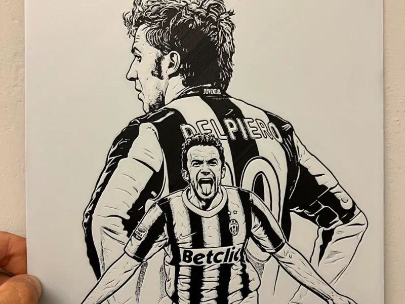Quadretto Alex del Piero