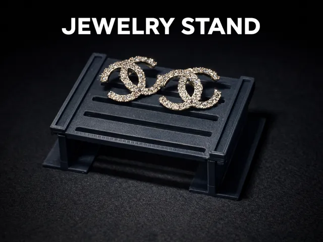 Jewelry earrings modular organiser