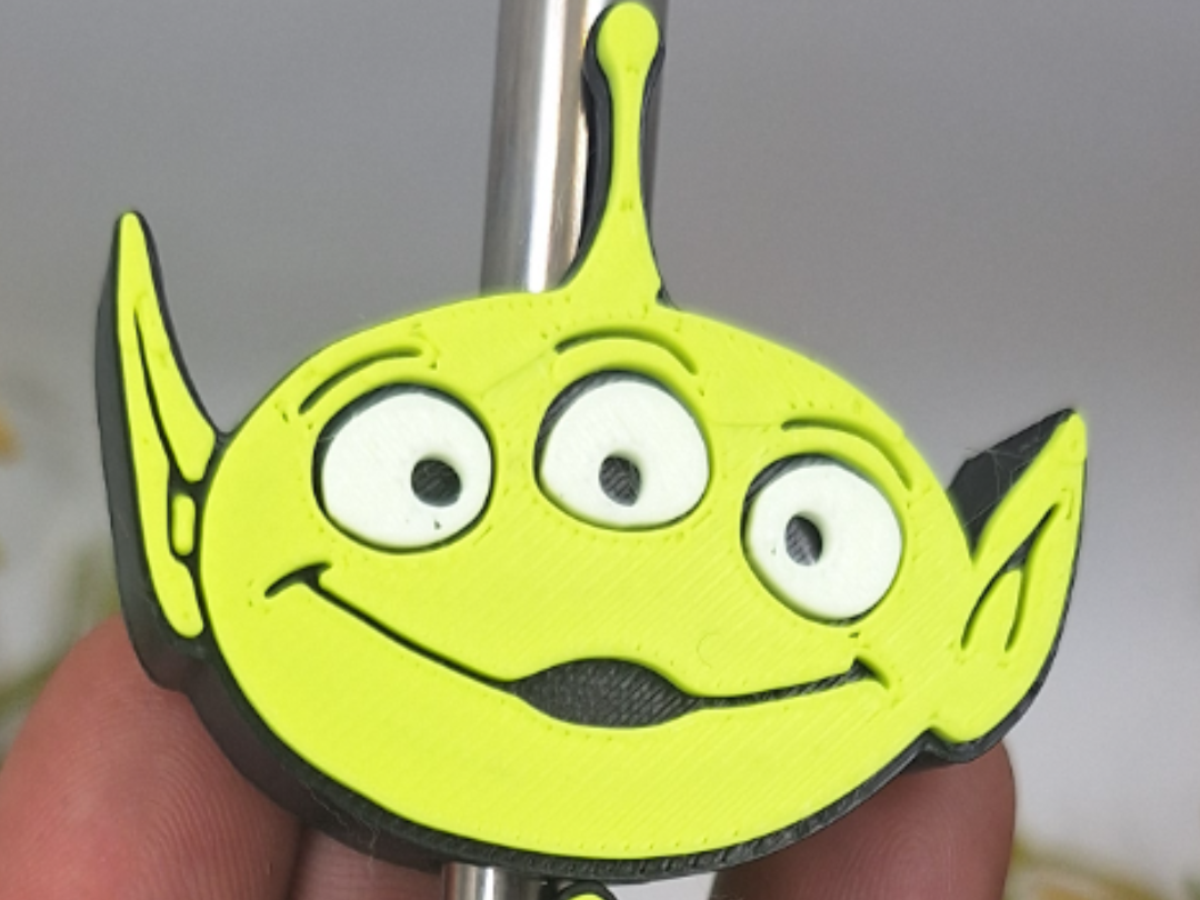 Toy Story Alien 10mm Straw topper