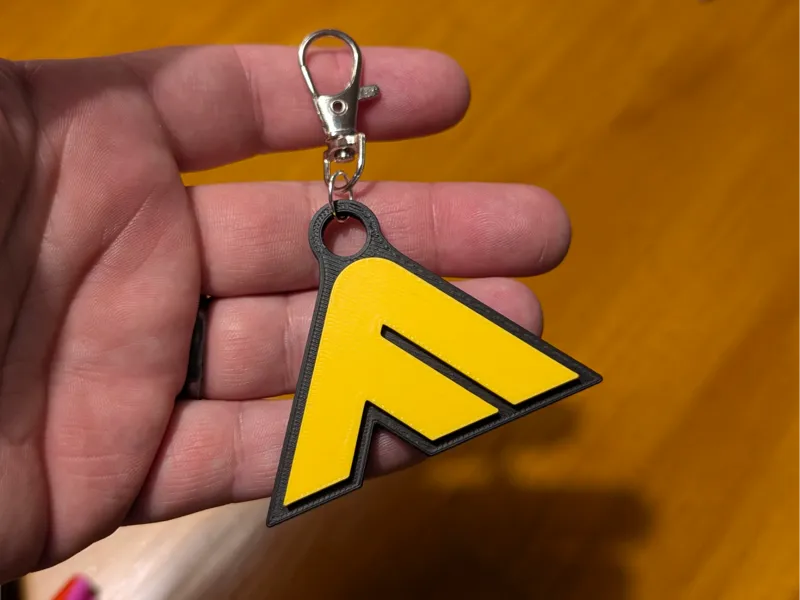 The Finals Logo Keychain