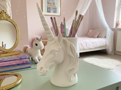 Unicorn Desk Organizer & Pen Holder