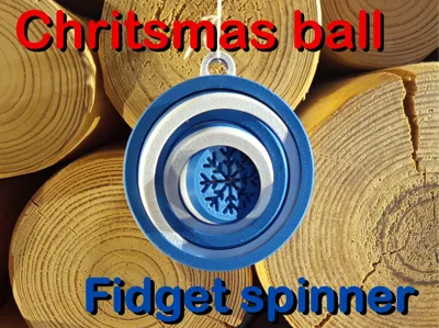 Christmas Ball / Decoration / Fidget Spinner