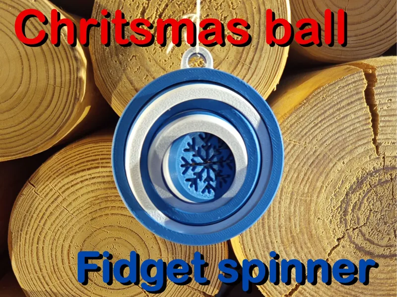 Christmas Ball / Decoration / Fidget Spinner