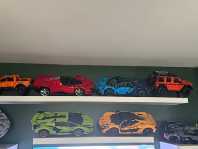 Technic Vehicle Stand 35° - Various Sets