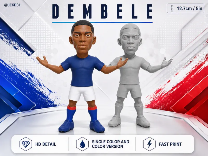 Ousmane Dembélé Miniature – World Cup France