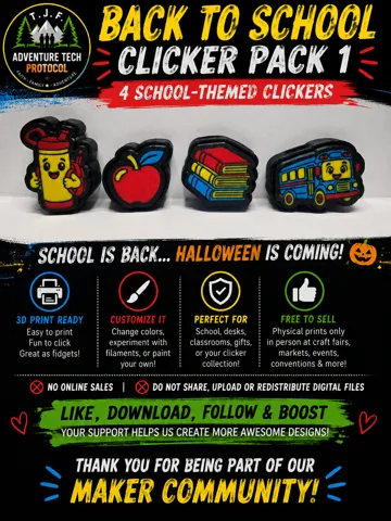 Objeto manipulable: Back 2 School Pack1 Clickers FREE TO SELL — vista de referencia 5