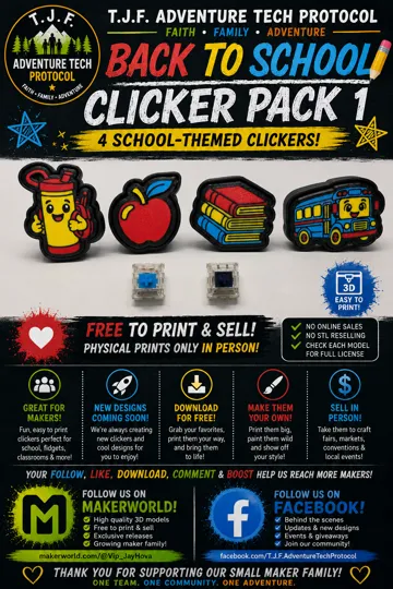 Objeto manipulable: Back 2 School Pack1 Clickers FREE TO SELL — vista de referencia 4