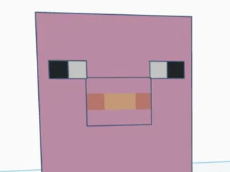 Minecraft Pig Pen holder or cup
