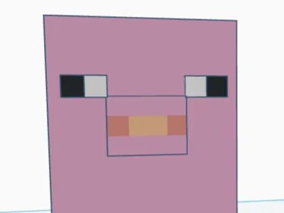 Minecraft Pig Pen holder or cup