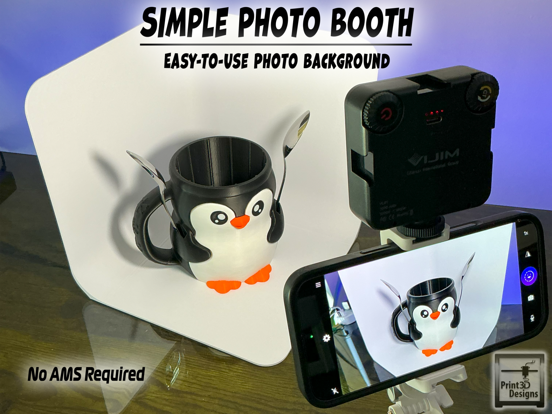 Easy Photo Booth - Simple Photography Background