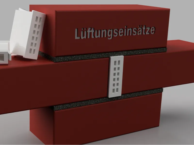 Lüftungseinsätze für Klinkerfugen
