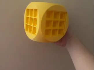 3x3 4 Sided Fidget Clicker
