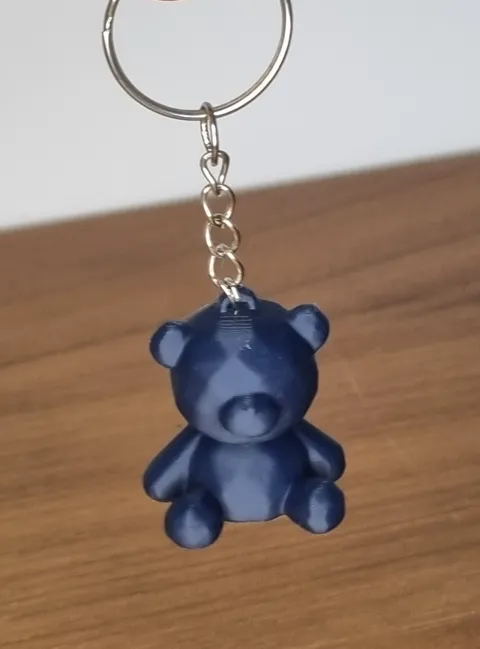 Bear keychain view 3